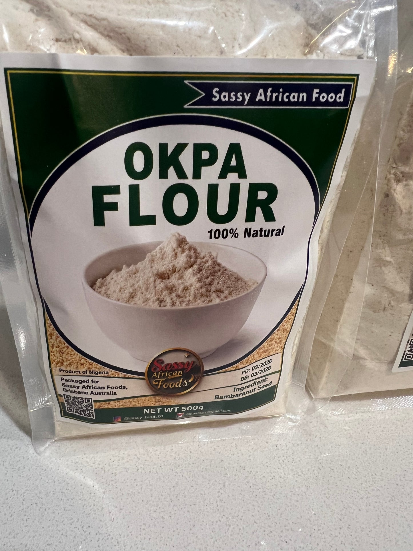 OKPA FLOUR (Bambaranut flour) (1KG)