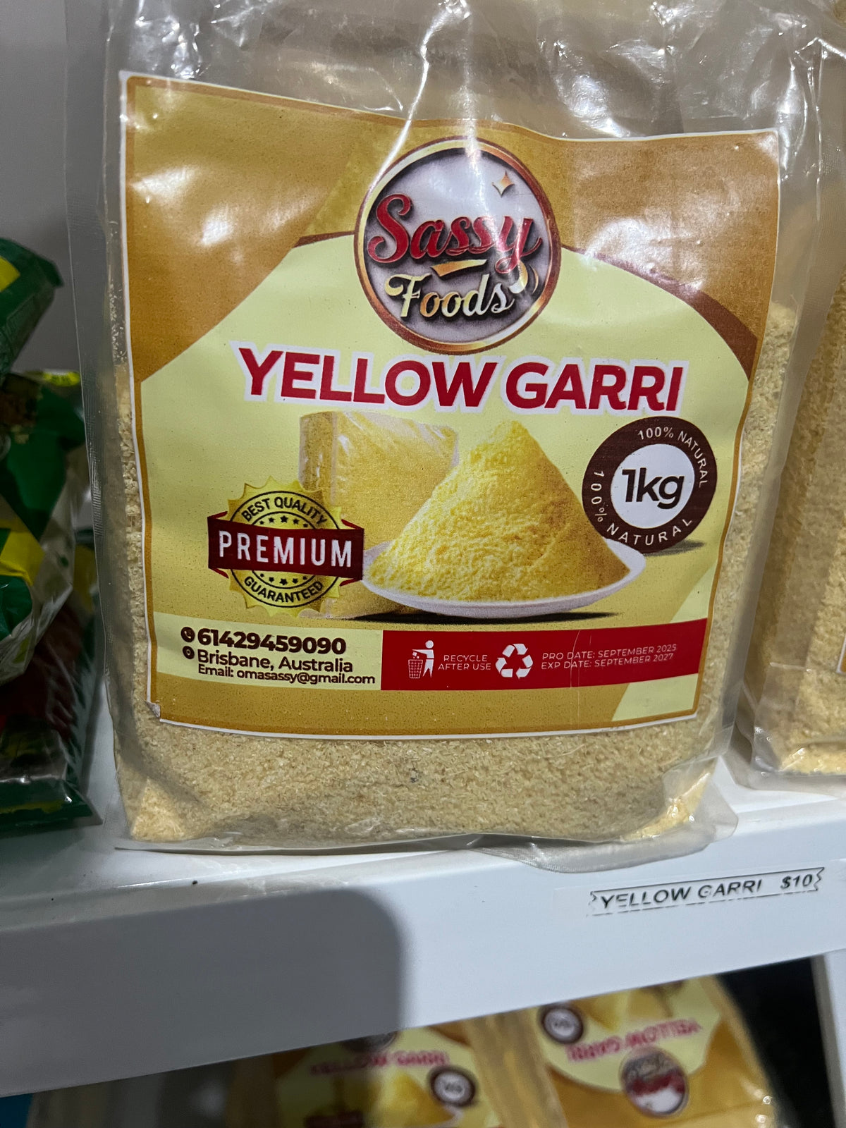 Yellow Garri (1KG)