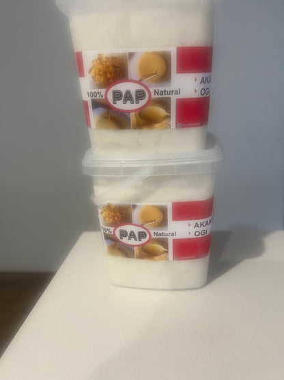 Fresh Wet White Pap ( Akamu, ogi, koko )