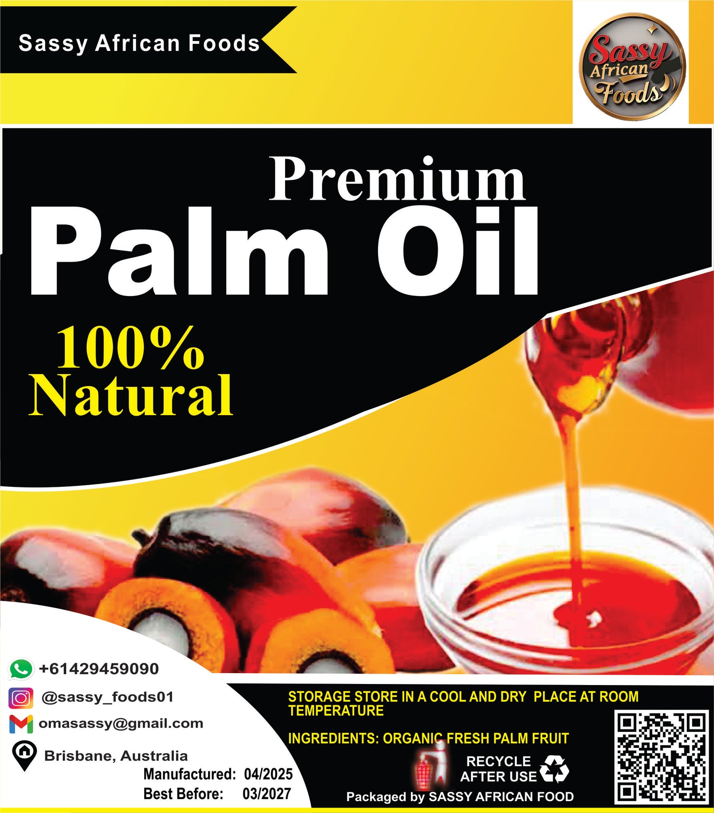 ORIGINAL PALM OIL